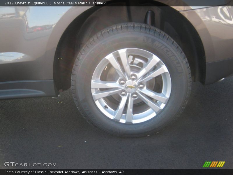 Mocha Steel Metallic / Jet Black 2012 Chevrolet Equinox LT