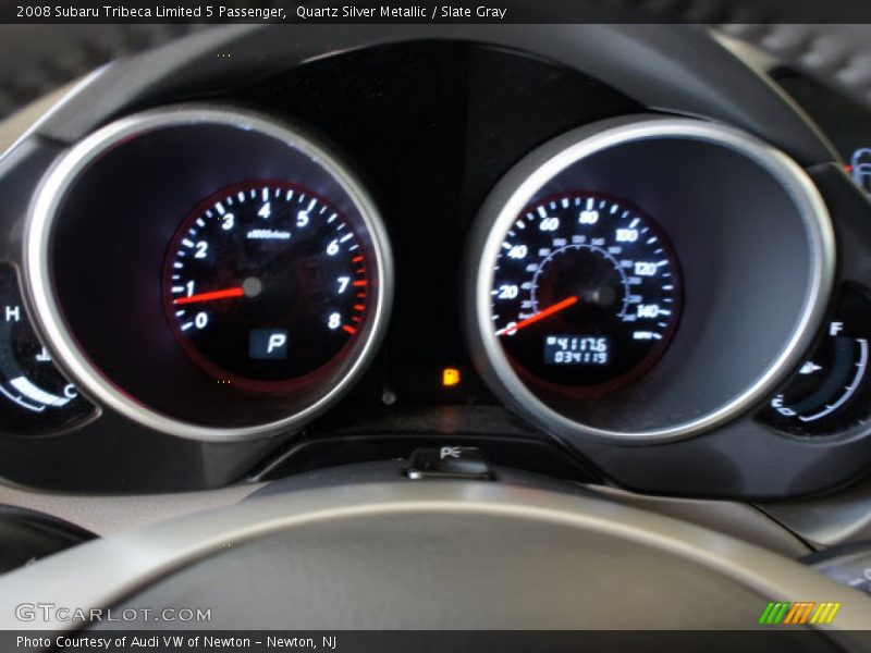 Quartz Silver Metallic / Slate Gray 2008 Subaru Tribeca Limited 5 Passenger