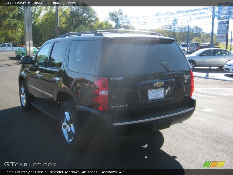 Black / Ebony 2012 Chevrolet Tahoe LTZ