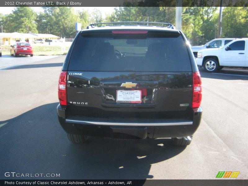 Black / Ebony 2012 Chevrolet Tahoe LTZ