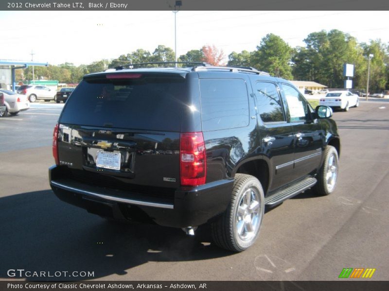 Black / Ebony 2012 Chevrolet Tahoe LTZ