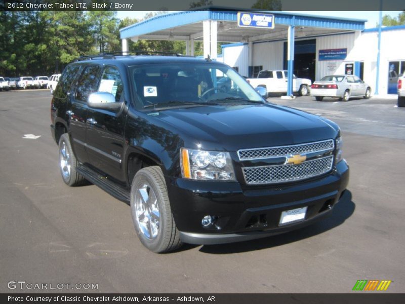 Black / Ebony 2012 Chevrolet Tahoe LTZ