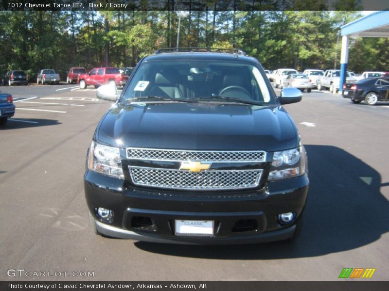 Black / Ebony 2012 Chevrolet Tahoe LTZ