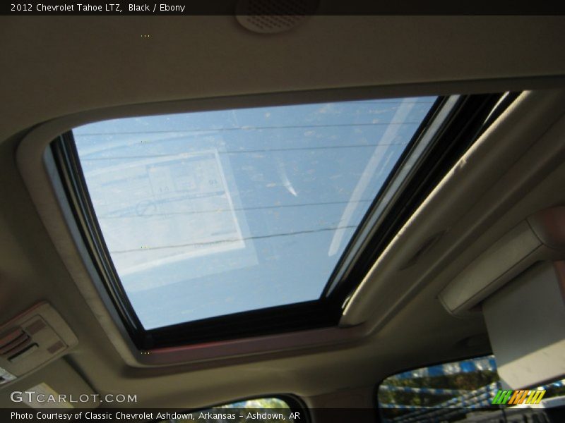 Black / Ebony 2012 Chevrolet Tahoe LTZ