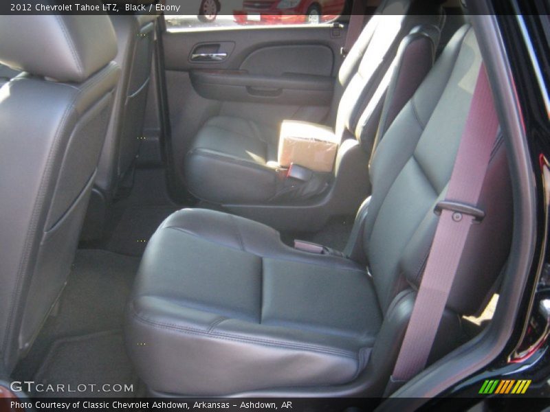 Black / Ebony 2012 Chevrolet Tahoe LTZ