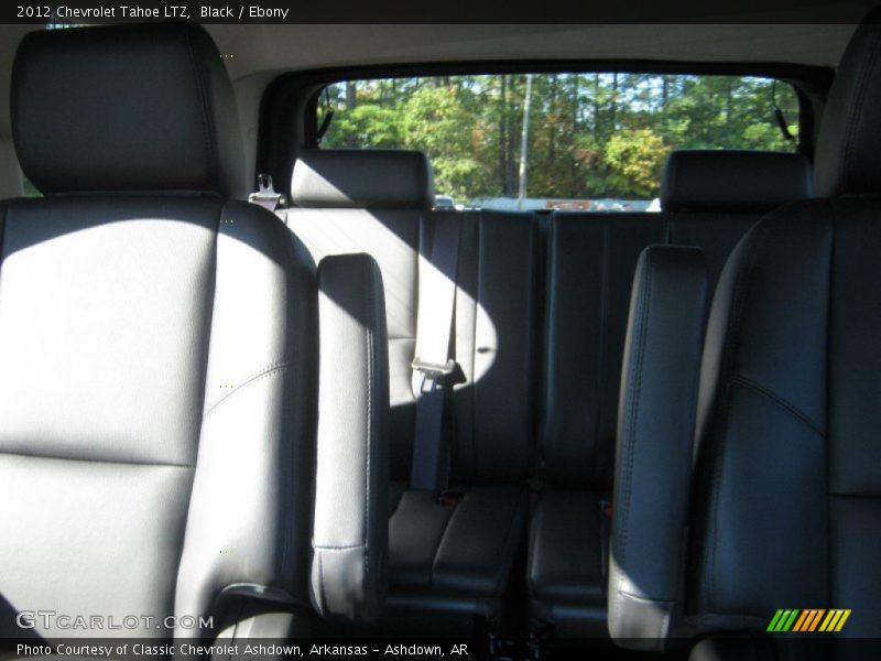 Black / Ebony 2012 Chevrolet Tahoe LTZ