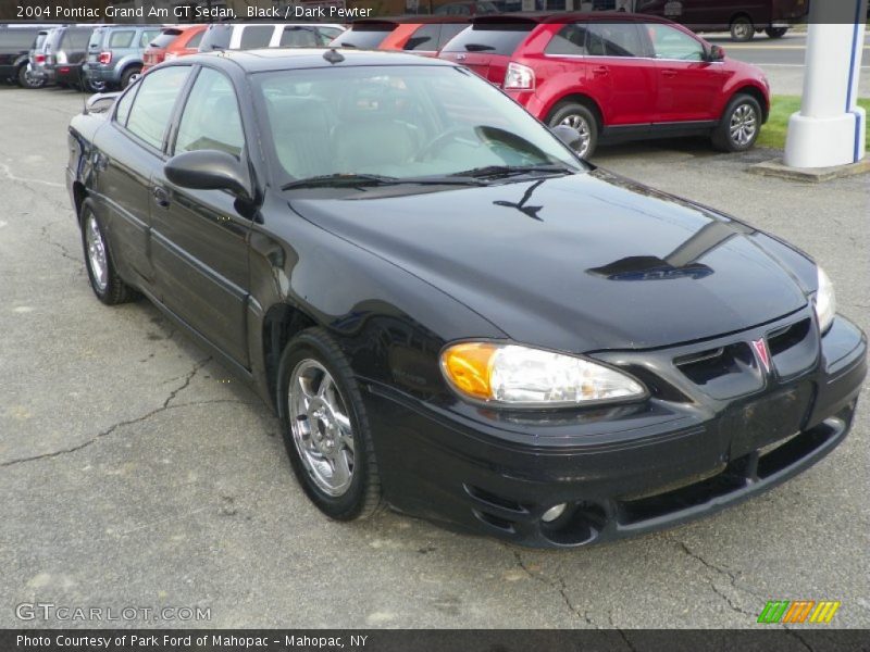 Black / Dark Pewter 2004 Pontiac Grand Am GT Sedan