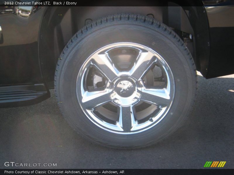 Black / Ebony 2012 Chevrolet Tahoe LTZ