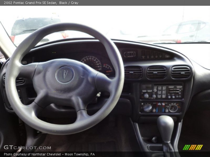 Black / Gray 2002 Pontiac Grand Prix SE Sedan