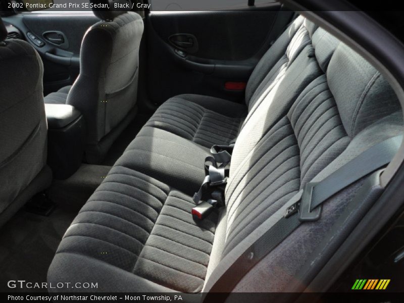 Black / Gray 2002 Pontiac Grand Prix SE Sedan
