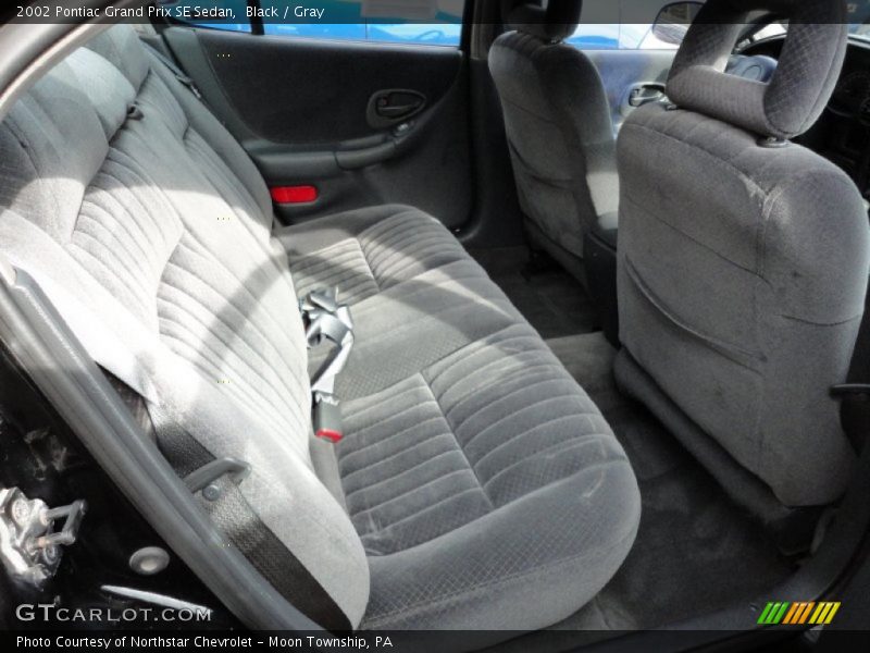 Black / Gray 2002 Pontiac Grand Prix SE Sedan