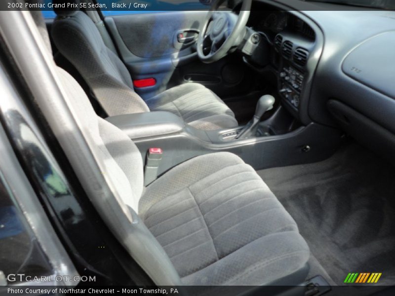 Black / Gray 2002 Pontiac Grand Prix SE Sedan