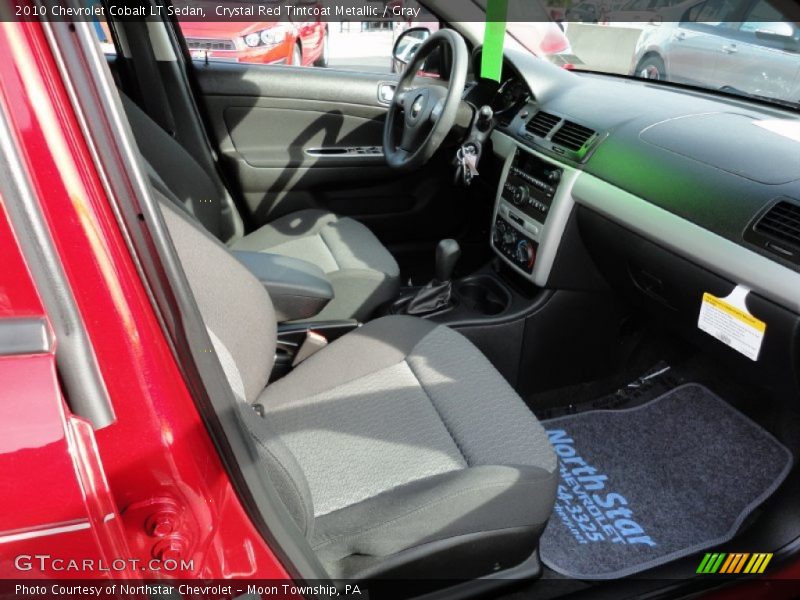 Crystal Red Tintcoat Metallic / Gray 2010 Chevrolet Cobalt LT Sedan