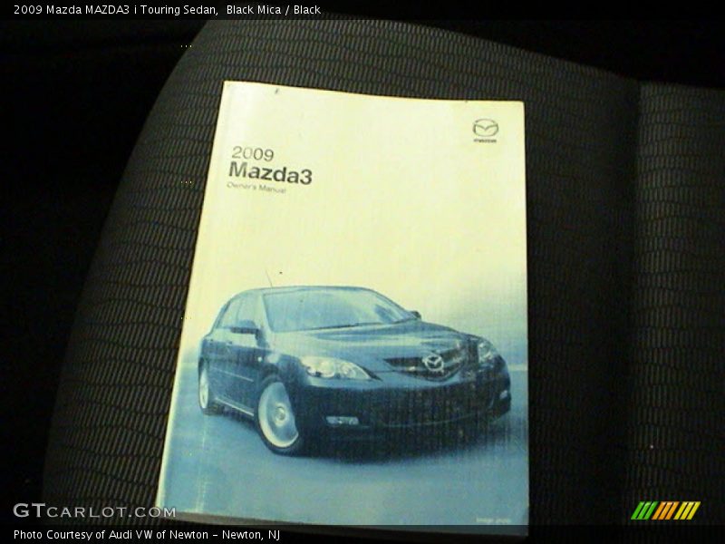 Black Mica / Black 2009 Mazda MAZDA3 i Touring Sedan