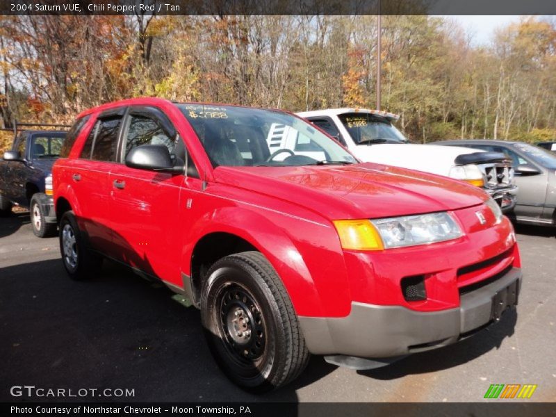 Chili Pepper Red / Tan 2004 Saturn VUE