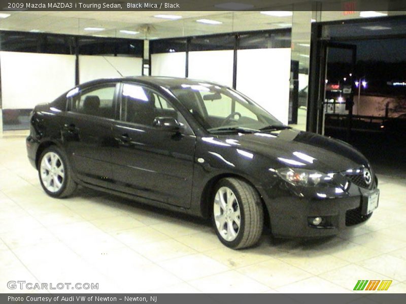 Black Mica / Black 2009 Mazda MAZDA3 i Touring Sedan