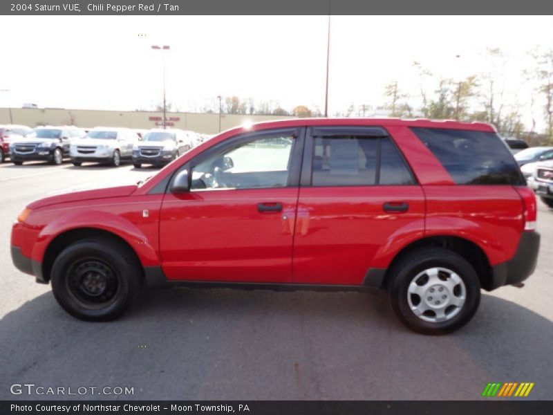 Chili Pepper Red / Tan 2004 Saturn VUE