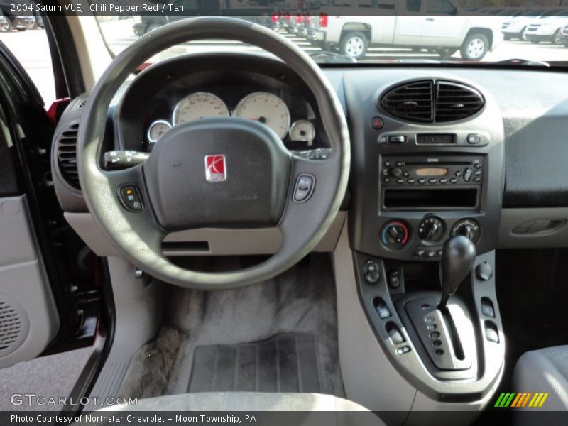 Chili Pepper Red / Tan 2004 Saturn VUE