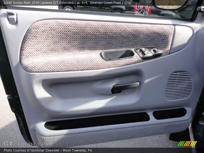 Emerald Green Pearl / Gray 1998 Dodge Ram 1500 Laramie SLT Extended Cab 4x4