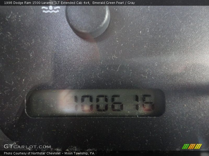 Emerald Green Pearl / Gray 1998 Dodge Ram 1500 Laramie SLT Extended Cab 4x4
