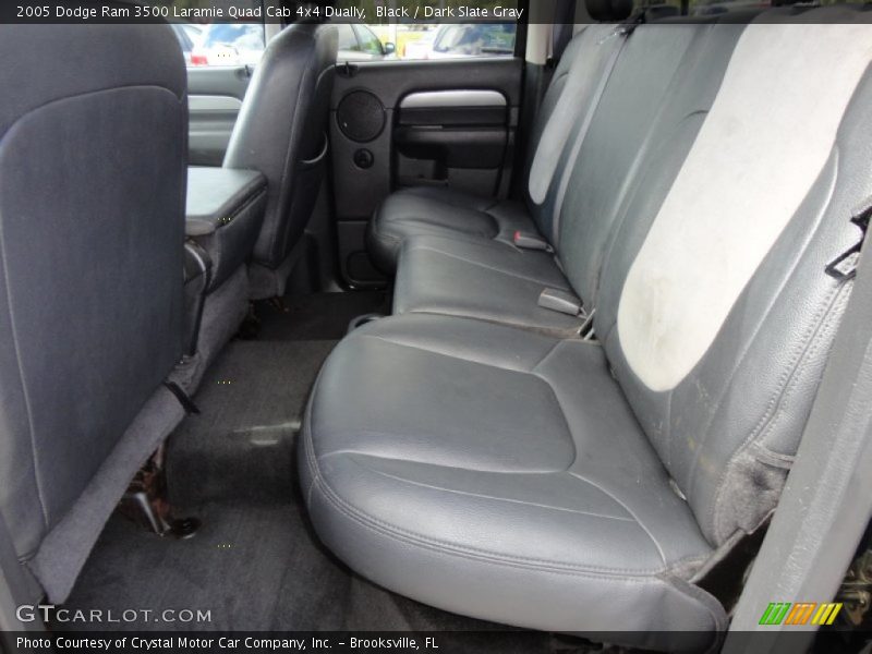 Black / Dark Slate Gray 2005 Dodge Ram 3500 Laramie Quad Cab 4x4 Dually