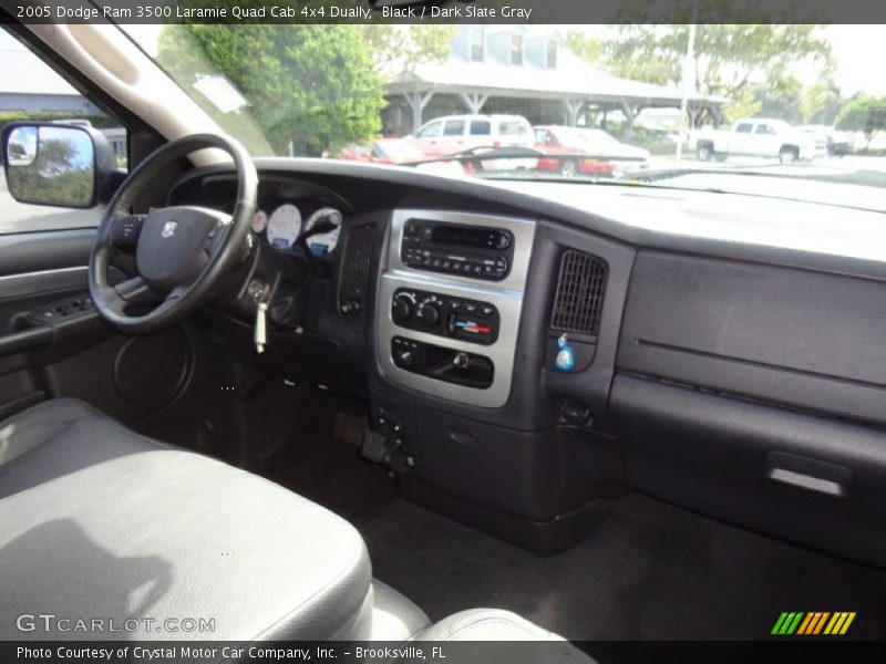 Black / Dark Slate Gray 2005 Dodge Ram 3500 Laramie Quad Cab 4x4 Dually