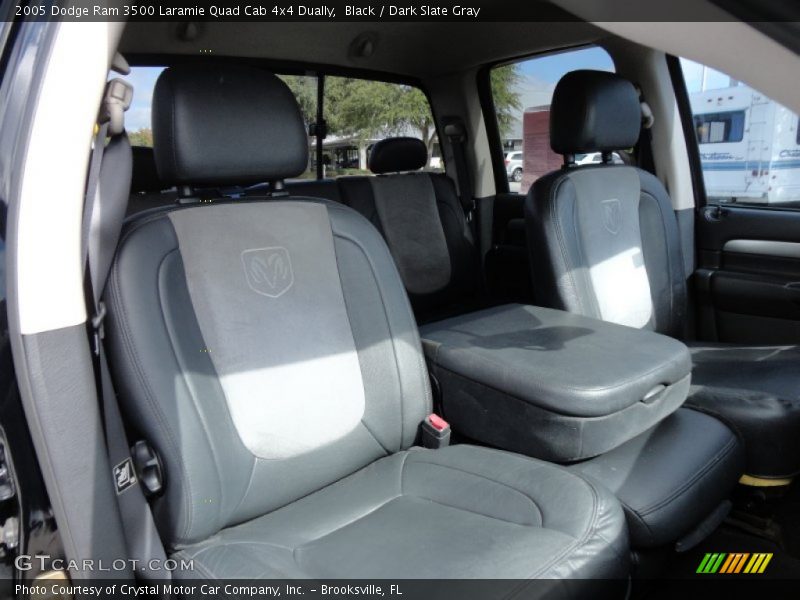 Black / Dark Slate Gray 2005 Dodge Ram 3500 Laramie Quad Cab 4x4 Dually