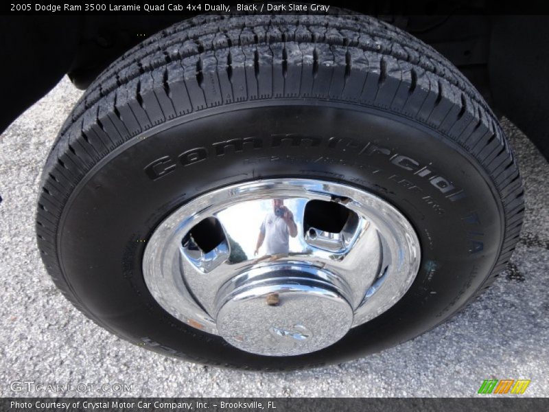 Black / Dark Slate Gray 2005 Dodge Ram 3500 Laramie Quad Cab 4x4 Dually