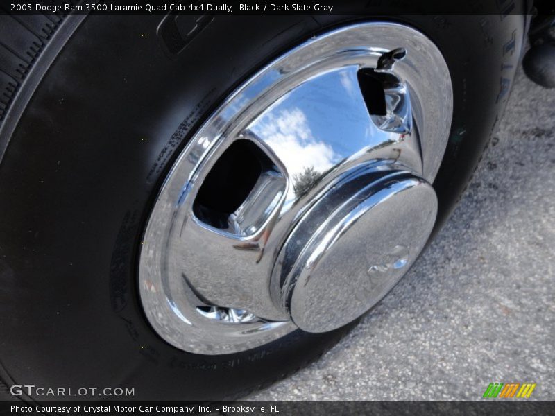 Black / Dark Slate Gray 2005 Dodge Ram 3500 Laramie Quad Cab 4x4 Dually