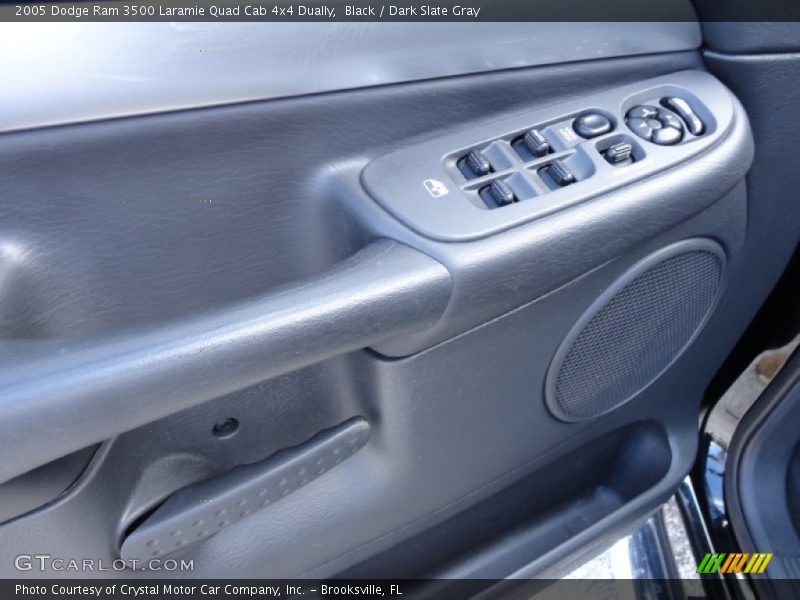 Black / Dark Slate Gray 2005 Dodge Ram 3500 Laramie Quad Cab 4x4 Dually