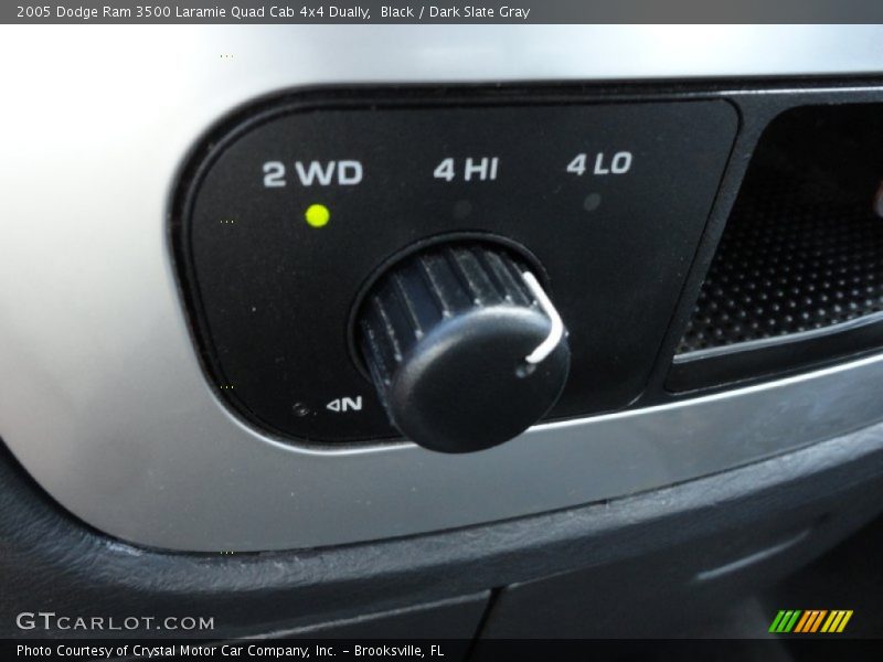Black / Dark Slate Gray 2005 Dodge Ram 3500 Laramie Quad Cab 4x4 Dually