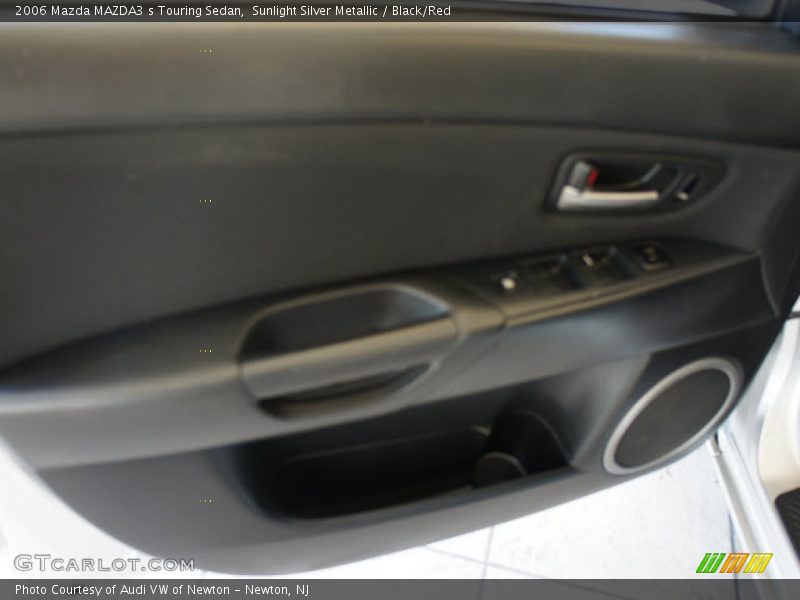 Sunlight Silver Metallic / Black/Red 2006 Mazda MAZDA3 s Touring Sedan