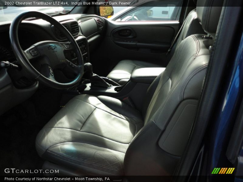 Indigo Blue Metallic / Dark Pewter 2002 Chevrolet TrailBlazer LTZ 4x4