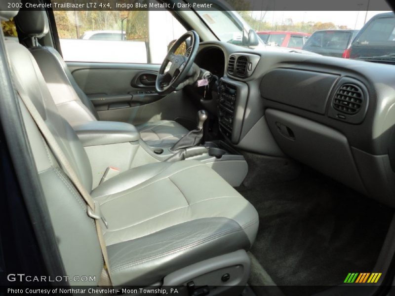 Indigo Blue Metallic / Dark Pewter 2002 Chevrolet TrailBlazer LTZ 4x4