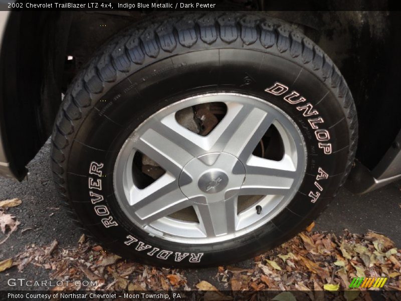 Indigo Blue Metallic / Dark Pewter 2002 Chevrolet TrailBlazer LTZ 4x4