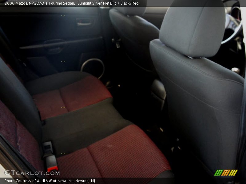 Sunlight Silver Metallic / Black/Red 2006 Mazda MAZDA3 s Touring Sedan
