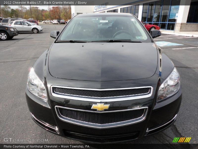 Black Granite Metallic / Ebony 2012 Chevrolet Malibu LT