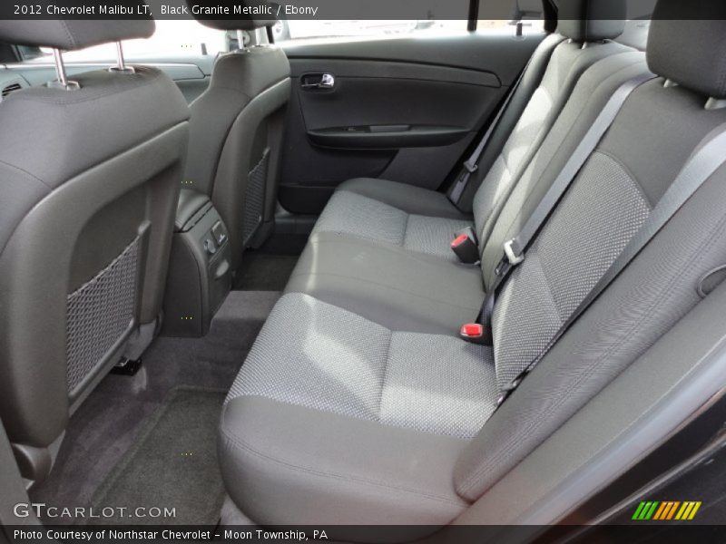 Black Granite Metallic / Ebony 2012 Chevrolet Malibu LT