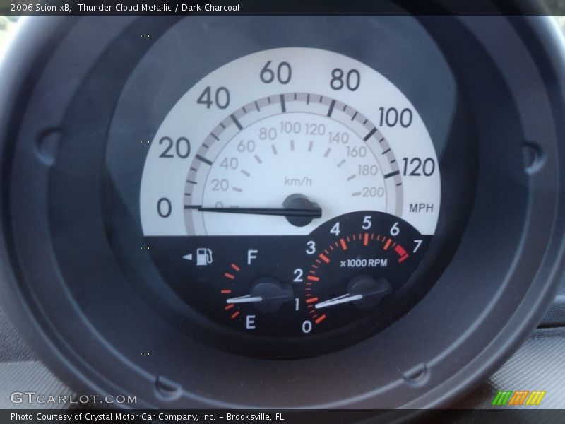 Thunder Cloud Metallic / Dark Charcoal 2006 Scion xB