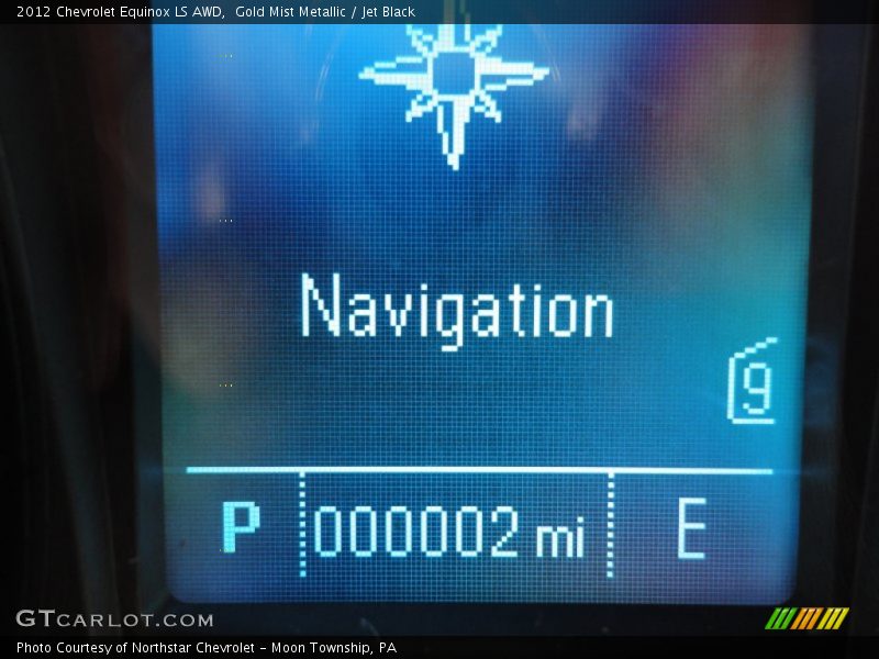 Gold Mist Metallic / Jet Black 2012 Chevrolet Equinox LS AWD