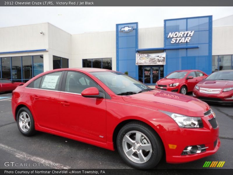 Victory Red / Jet Black 2012 Chevrolet Cruze LT/RS