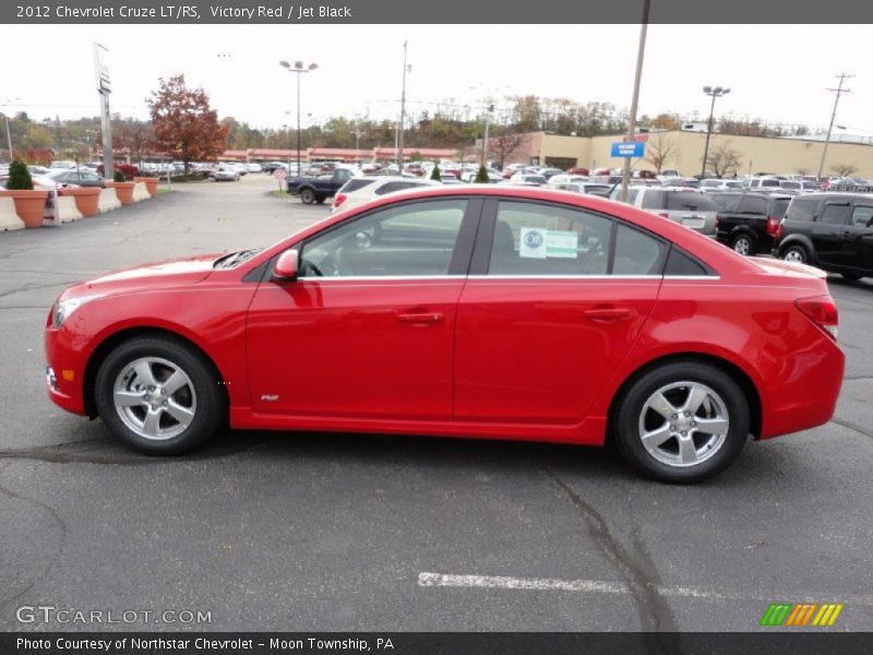 Victory Red / Jet Black 2012 Chevrolet Cruze LT/RS