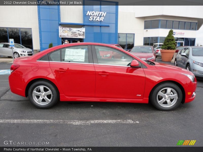 Victory Red / Jet Black 2012 Chevrolet Cruze LT/RS