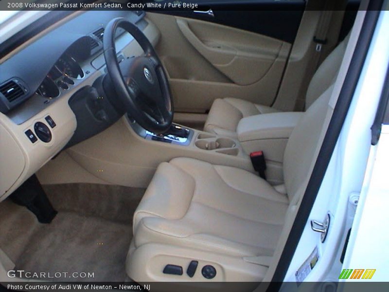  2008 Passat Komfort Sedan Pure Beige Interior