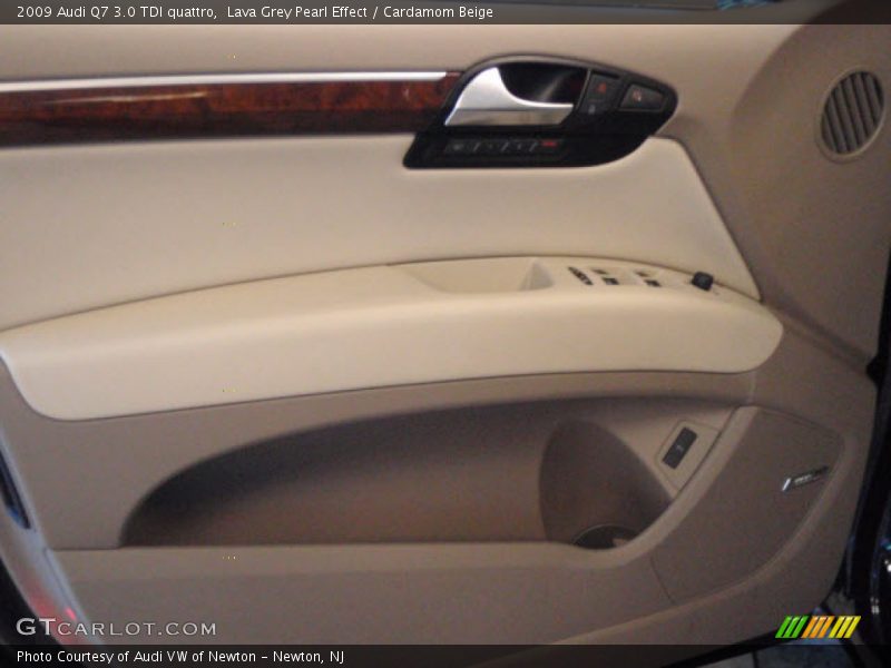 Lava Grey Pearl Effect / Cardamom Beige 2009 Audi Q7 3.0 TDI quattro
