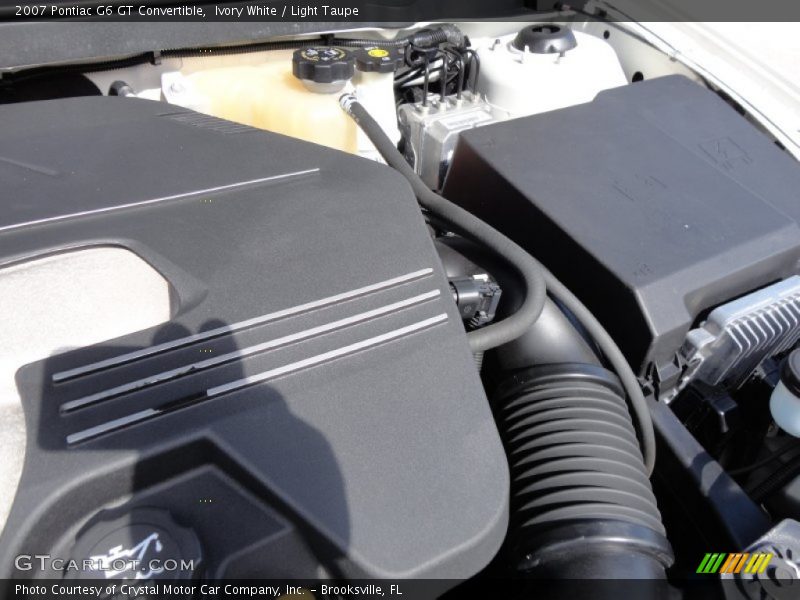 Ivory White / Light Taupe 2007 Pontiac G6 GT Convertible