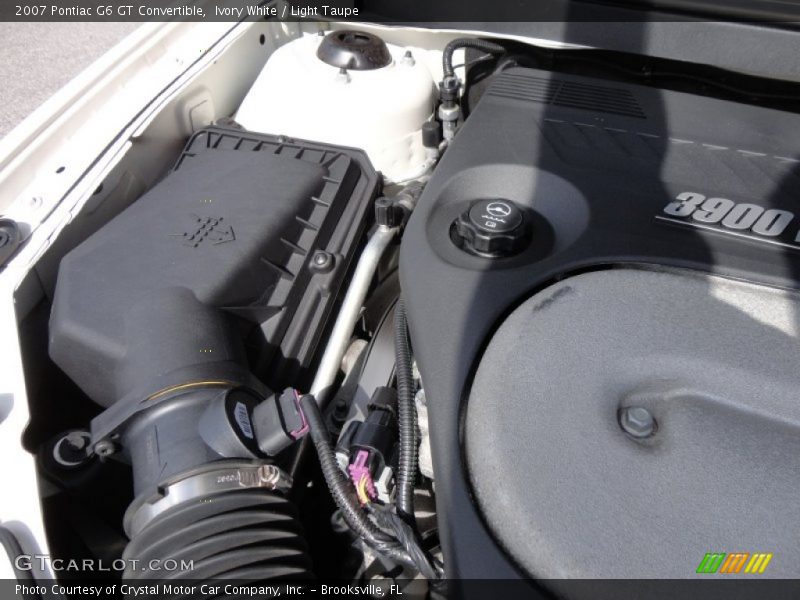 Ivory White / Light Taupe 2007 Pontiac G6 GT Convertible