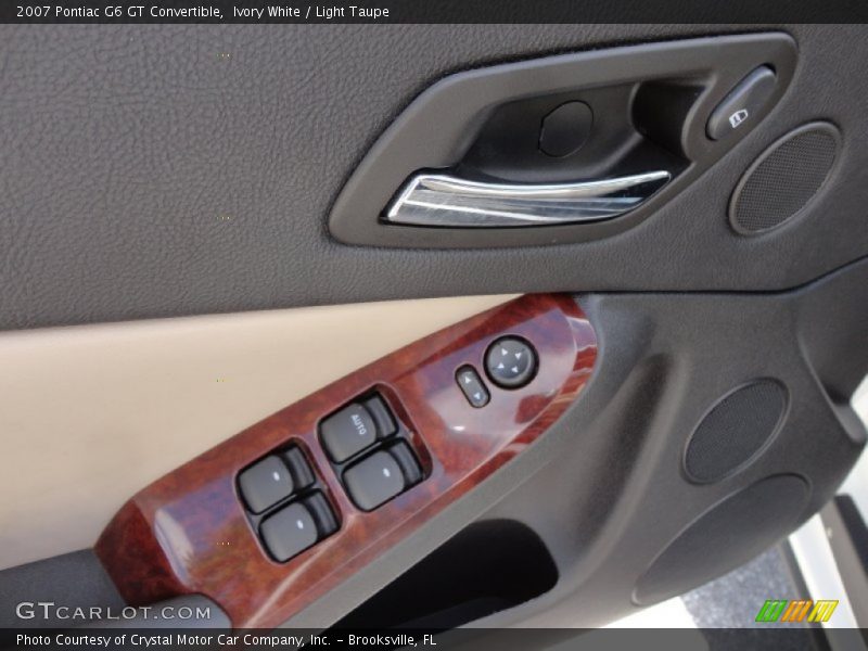 Ivory White / Light Taupe 2007 Pontiac G6 GT Convertible