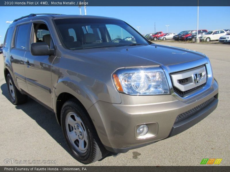 Mocha Metallic / Beige 2010 Honda Pilot LX 4WD