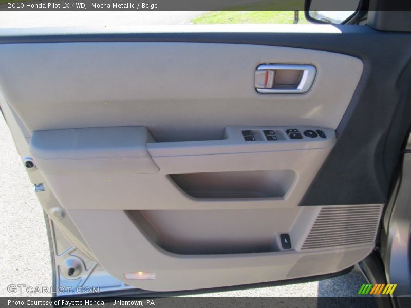 Mocha Metallic / Beige 2010 Honda Pilot LX 4WD